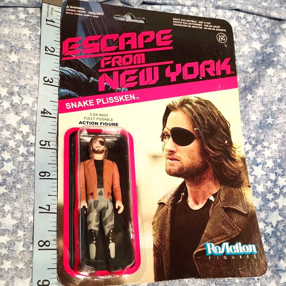 NIB 2013 Escape From New York "Snake Plissken" 3.75" Action Figure